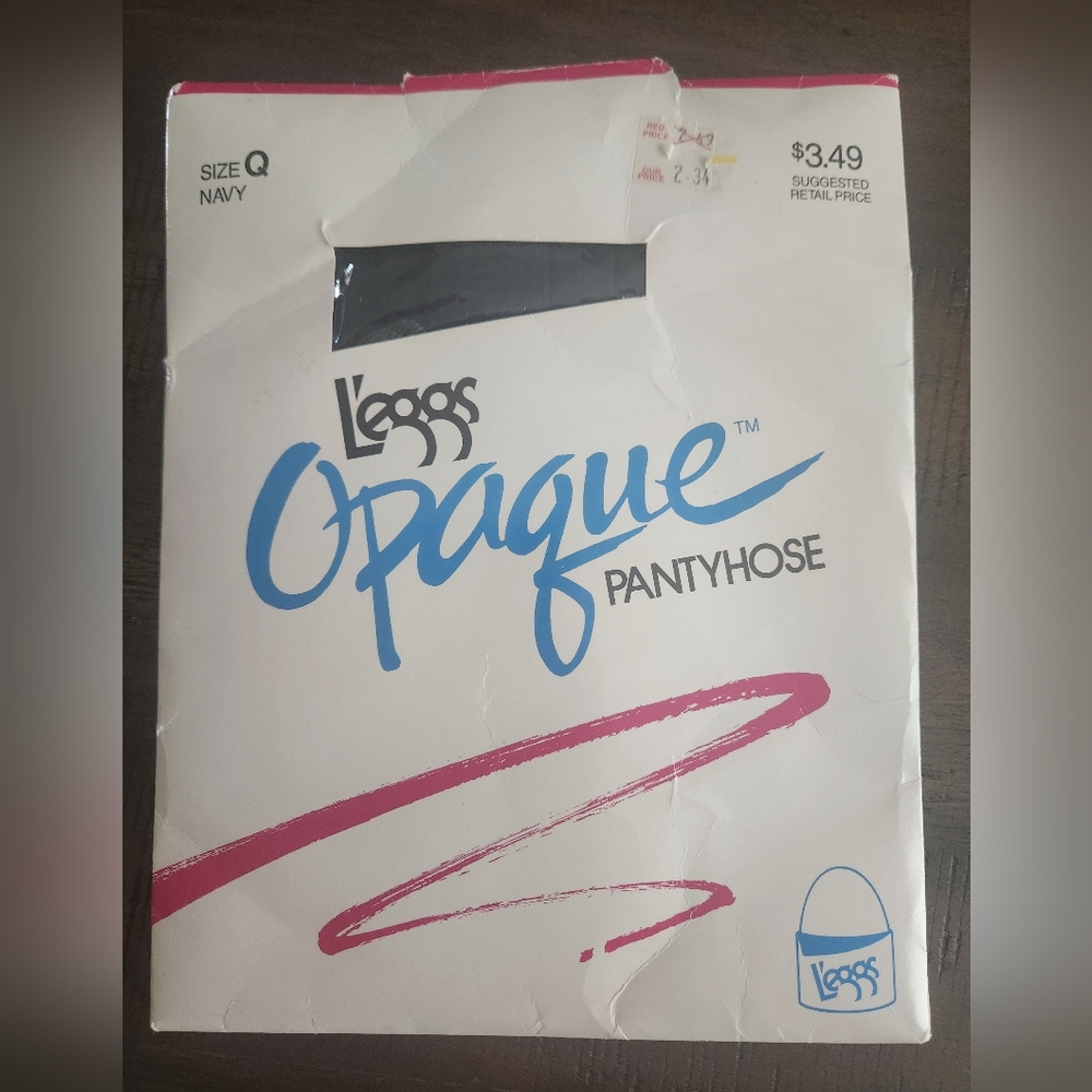 New 3-Packs Queen Pantyhose L'eggs Opaque Pantyhose in Navy +2 Others